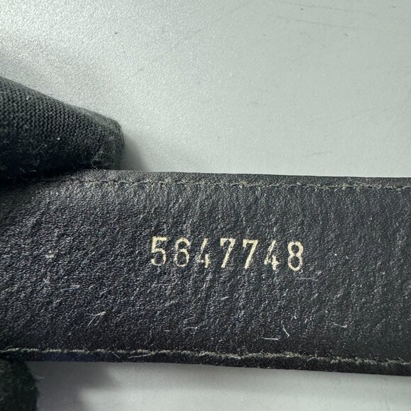 Vintage Andrea Saccardi Made in Italy Three-Section Leather Belt, 40/100 - Picture 11 of 12